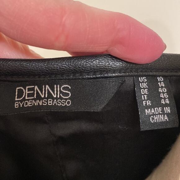 Dennis Basso Black and Blue Embroidered Soutache Jacket Size 10 - Picture 5 of 8